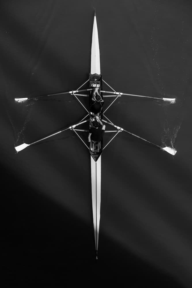 Overhead Rowing Action by Bojan Dzodan — canvas wall art