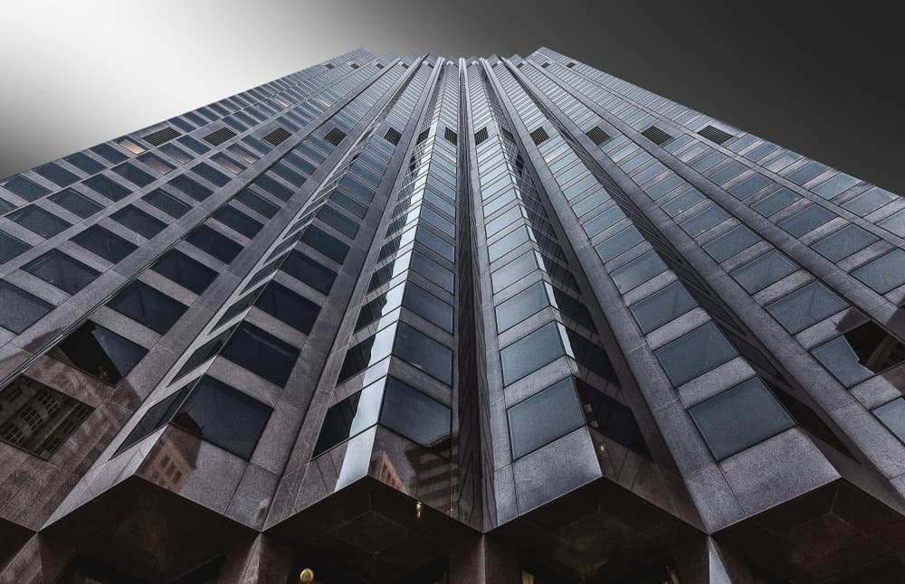 Modern Skyscraper Ascent by Jois Domont ( J.L.G.) — canvas wall art