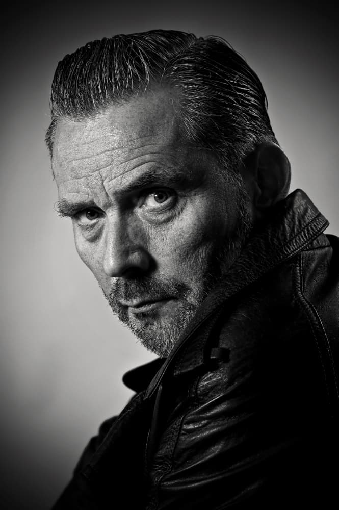 Intense Gaze Portrait by Jan Scheunders — canvas wall art