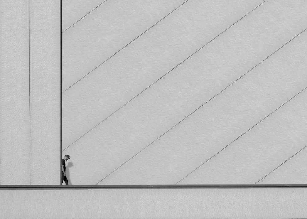Geometric Walk by alizolghadri93 — canvas wall art