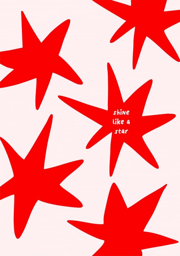 Shine Like A Star by Sudevi Sen — canvas wall art