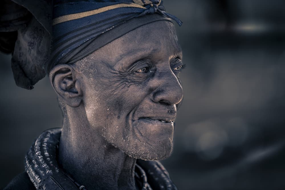 Gentle African Smile by Eyal Alcalay — canvas wall art