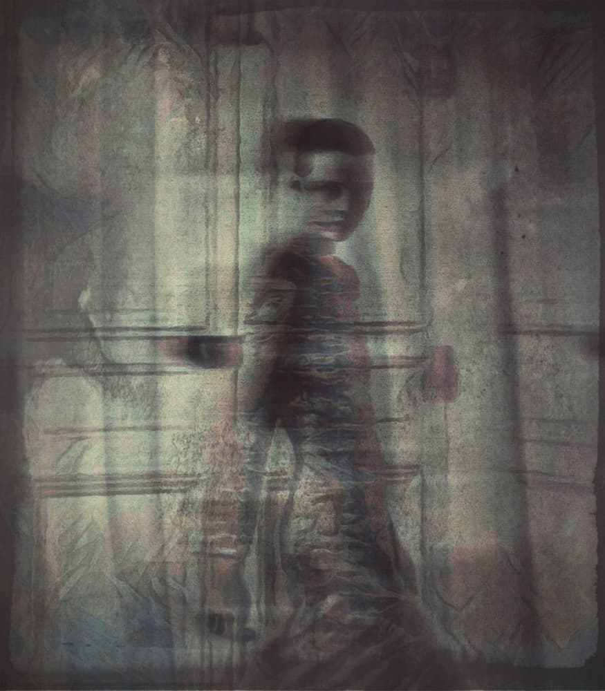 Ethereal Blurred Figure by Dalibor Davidovic — canvas wall art