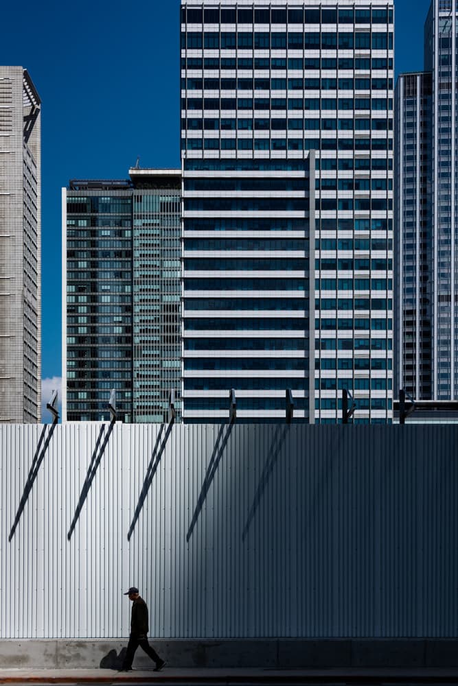 Urban Shadow Walk by Fengshou . Lin 林峰守 — canvas wall art