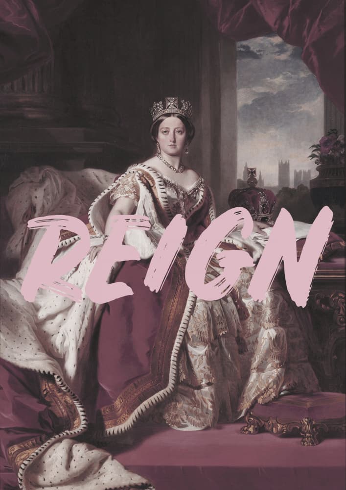 Royal Victorian Portrait by Talitha McQueen — canvas wall art