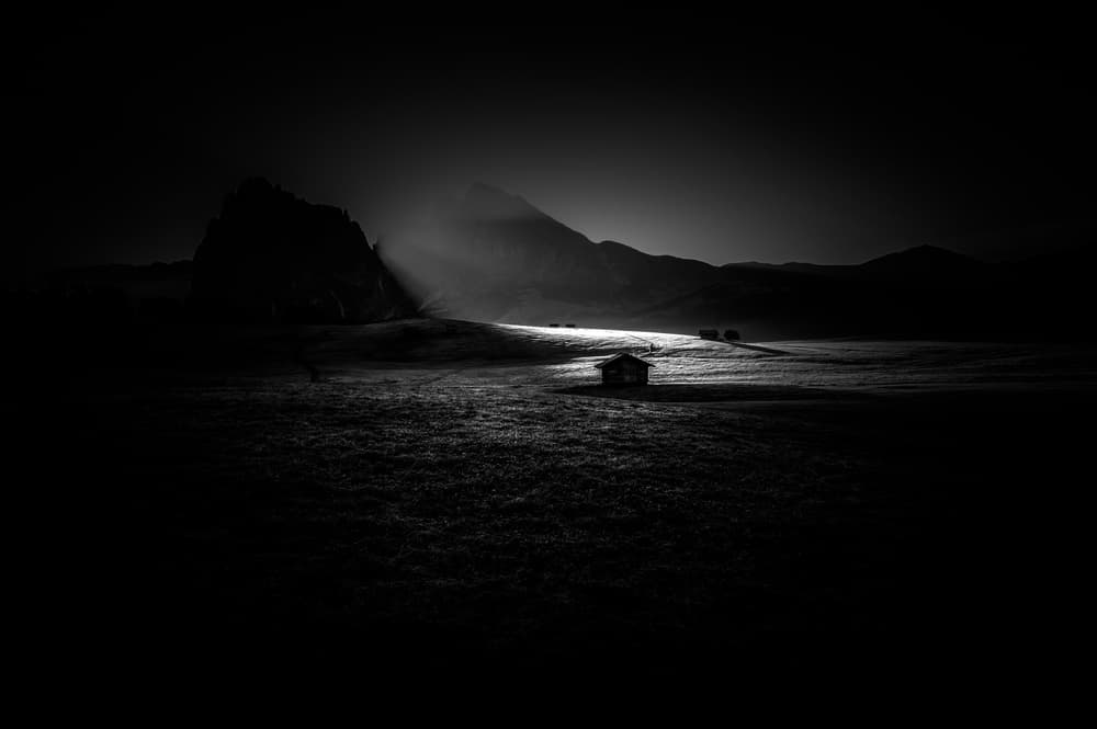 Light Rays Cabin by Alessandro Traverso — canvas wall art