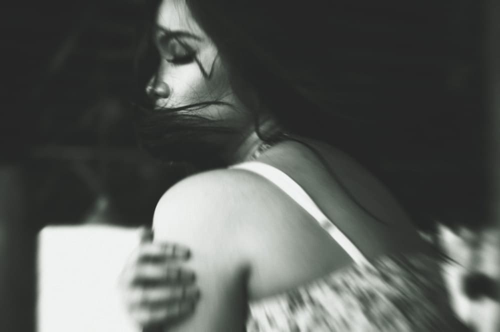 Serene Woman Portrait by Andi Ridha Mulya — canvas wall art