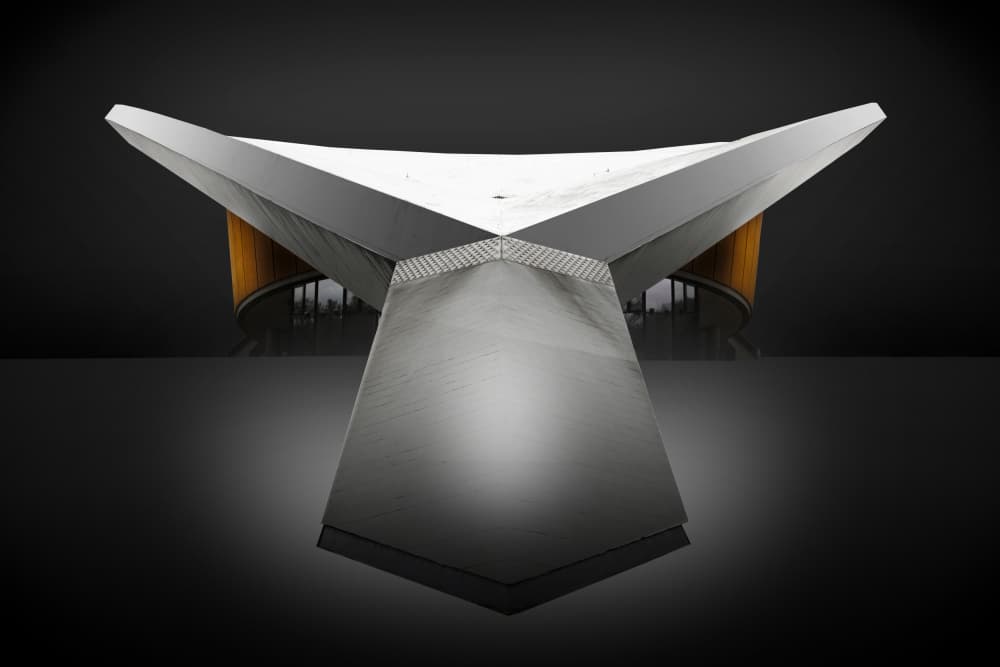 Sleek Abstract Architecture by Anita Martin AnnaPileaFotografie — canvas wall art
