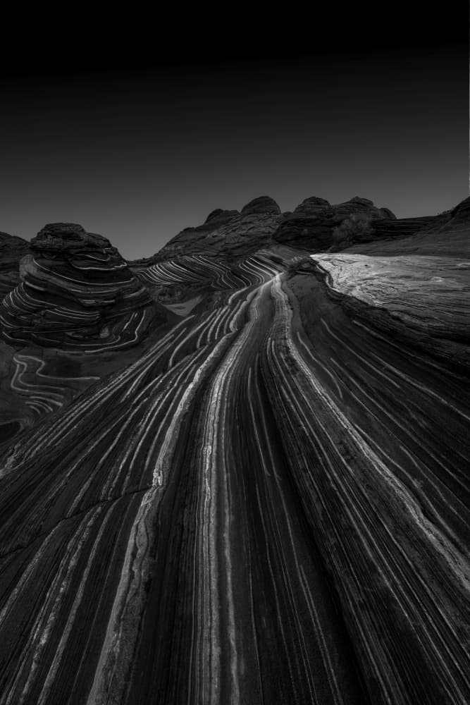 Flowing Sandstone Patterns by Jiahong Zeng — canvas wall art
