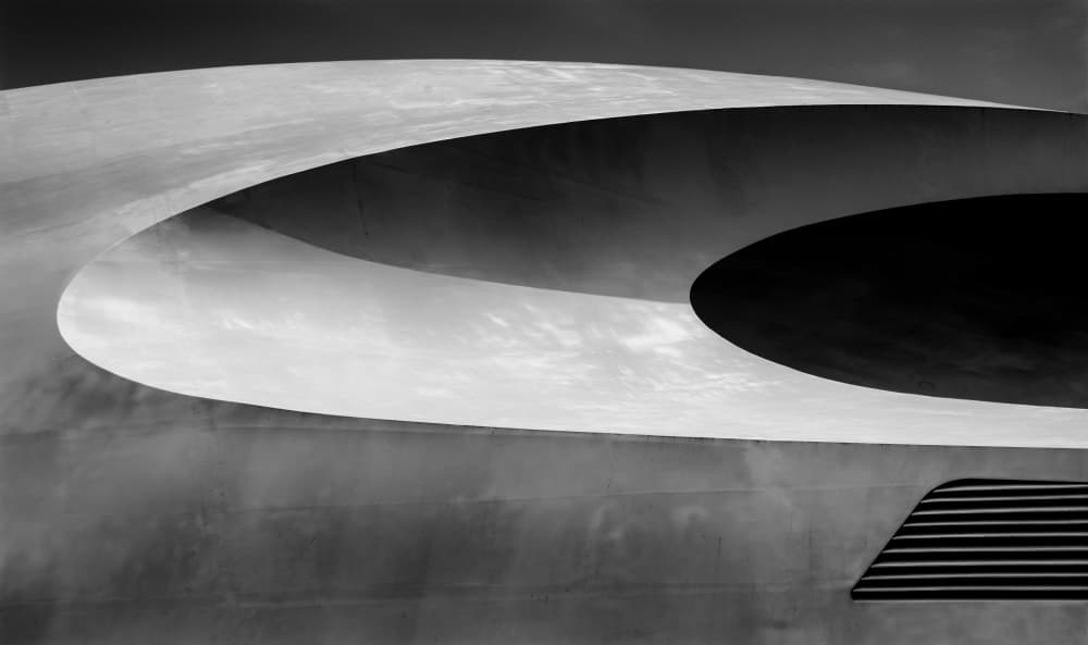 Sleek Architectural Curves by Hans Günther — canvas wall art