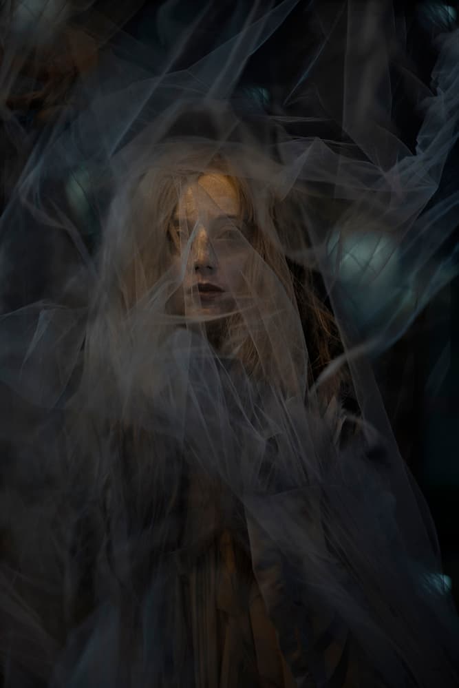 Veiled Mystery by MAYA ILTUS — canvas wall art