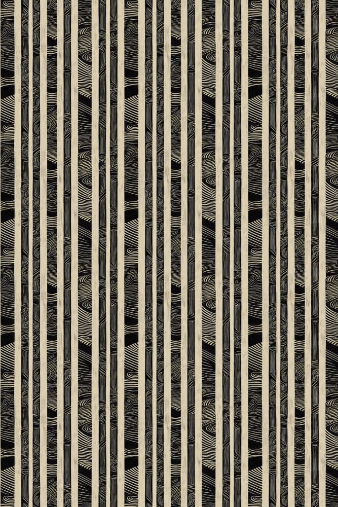 Stripes of Serenity by Treechild — canvas wall art