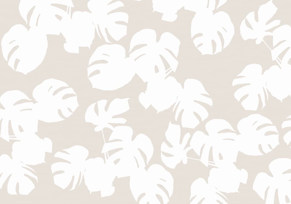 Elegant Monstera Pattern by Pictufy Studio II — canvas wall art