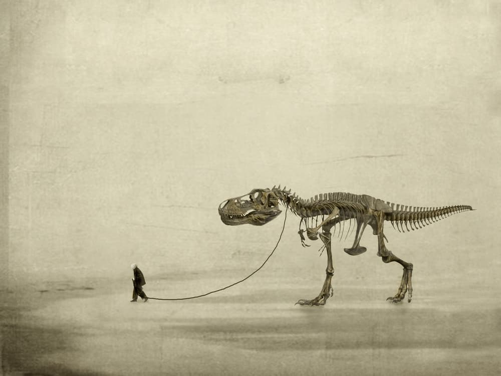 the walk by Jeffrey Hummel — canvas wall art