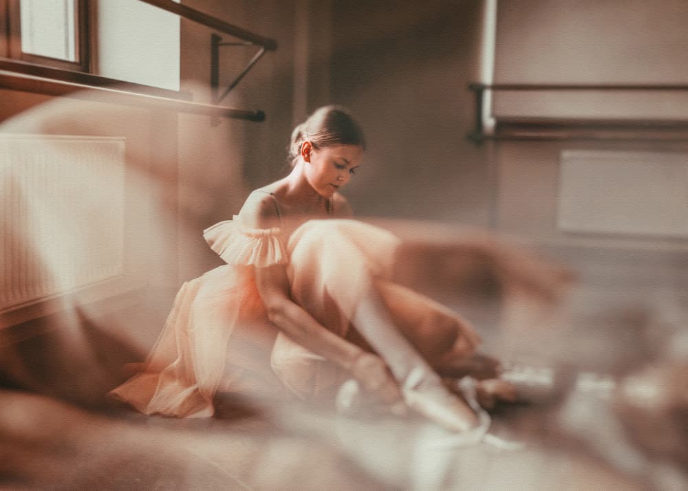 Graceful Ballerina by Normunds Kaprano — canvas wall art