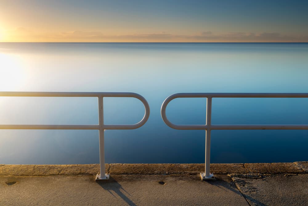 Sunrise at the Pier by Christopher Perez Liedl — canvas wall art