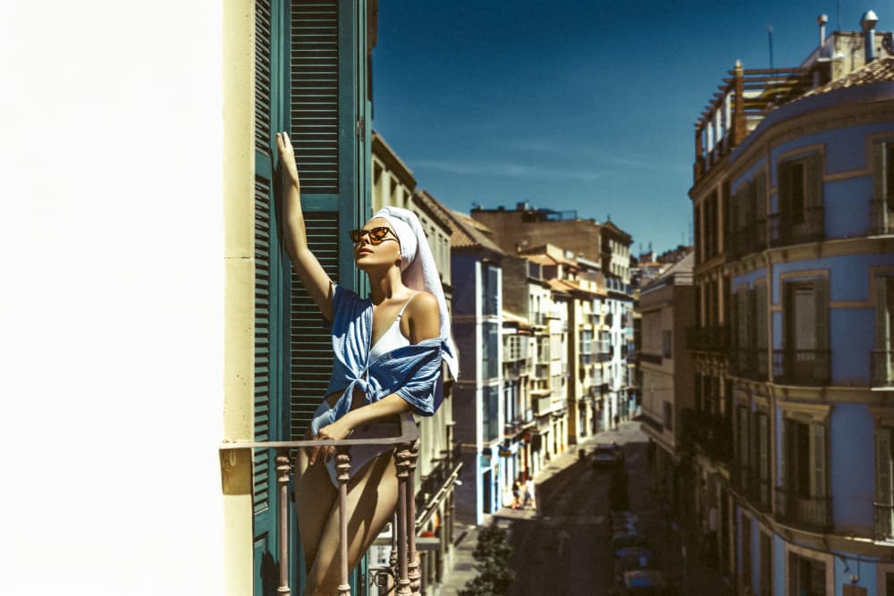 Summer Balcony Morning by Ruslan Bolgov — canvas wall art