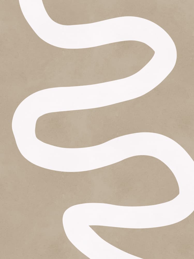 Organic Wavy Flow by Vitor Costa — canvas wall art