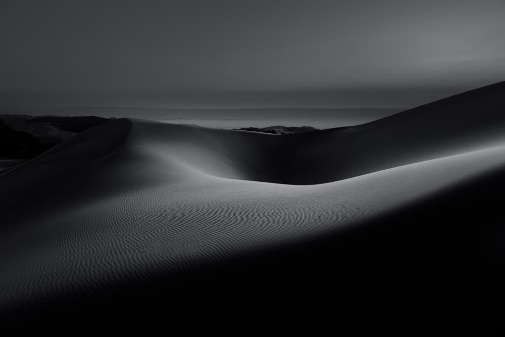 Desert Dune Shadows by Saad Shawki Ibrahim — canvas wall art