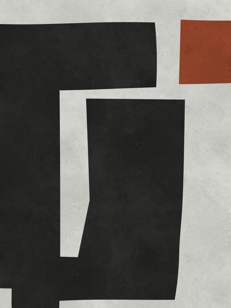 Bold Geometric Forms by Vitor Costa — canvas wall art