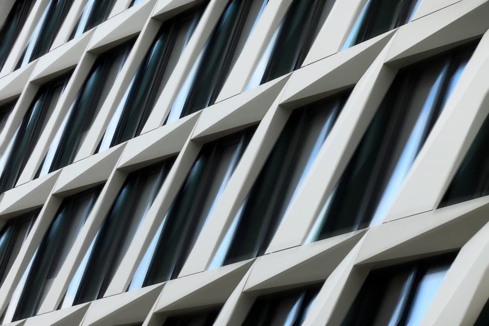 Sleek Urban Geometry by Hans-Wolfgang Hawerkamp — canvas wall art