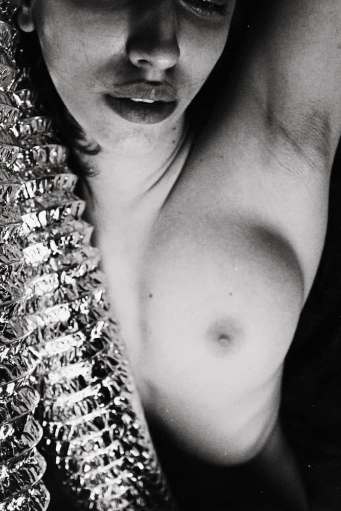 Sensual Textured Form by Bogdan Bouşcă — canvas wall art