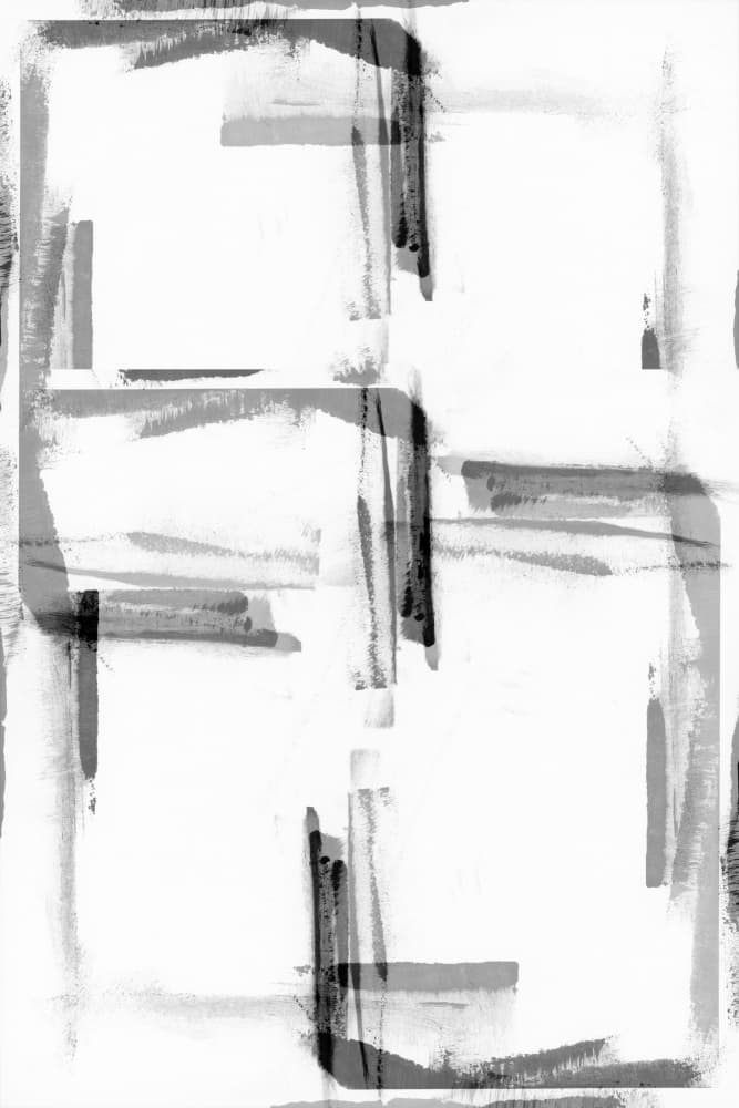 Geometric Abstract Strokes by cartissi — canvas wall art