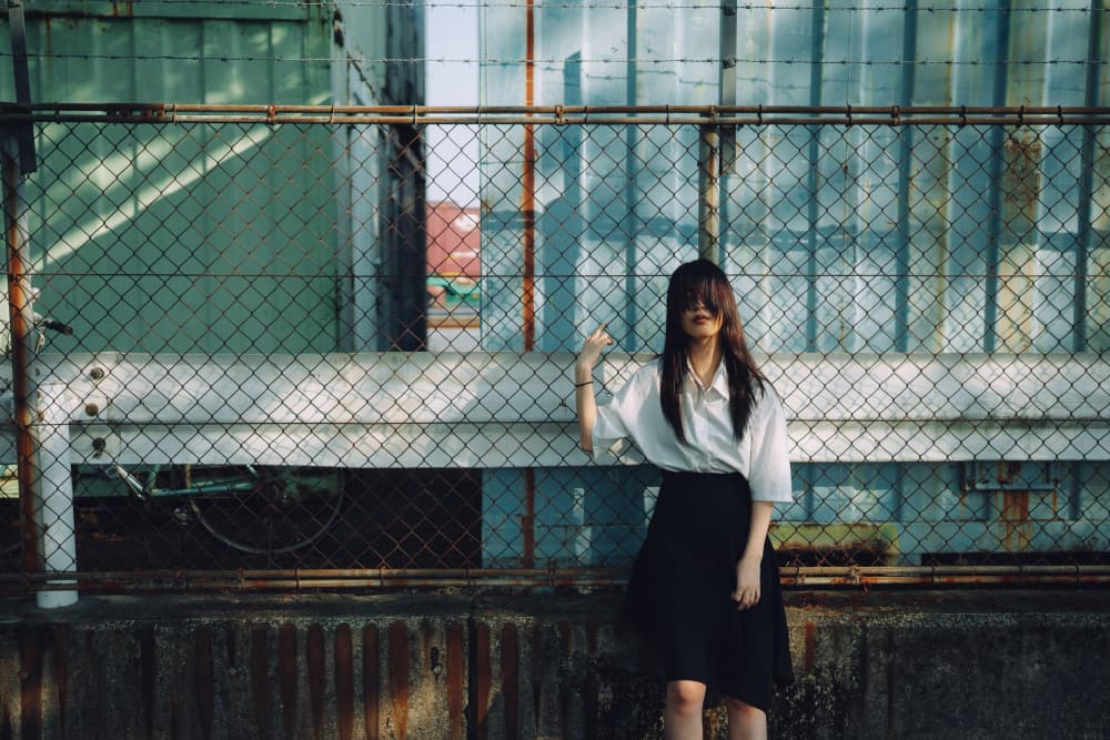 Urban School Girl by h112o1 — canvas wall art