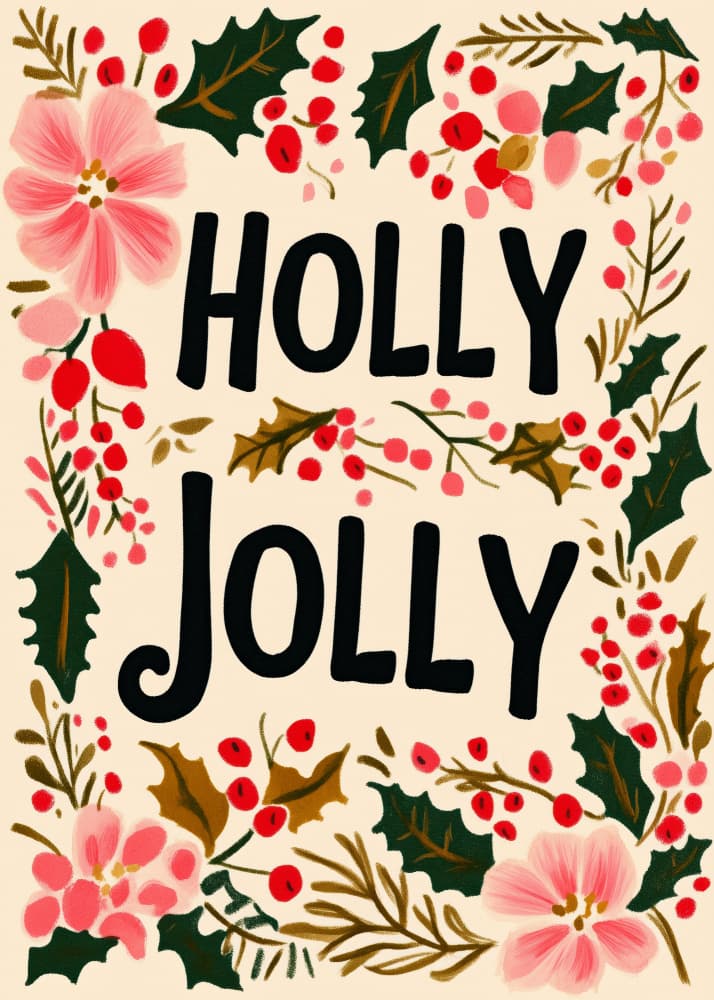 Festive Cheer by Treechild — canvas wall art