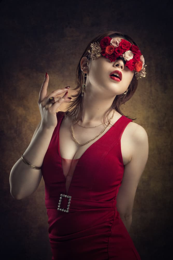 Elegant Rose Glamour by Suguru Sumimoto — canvas wall art