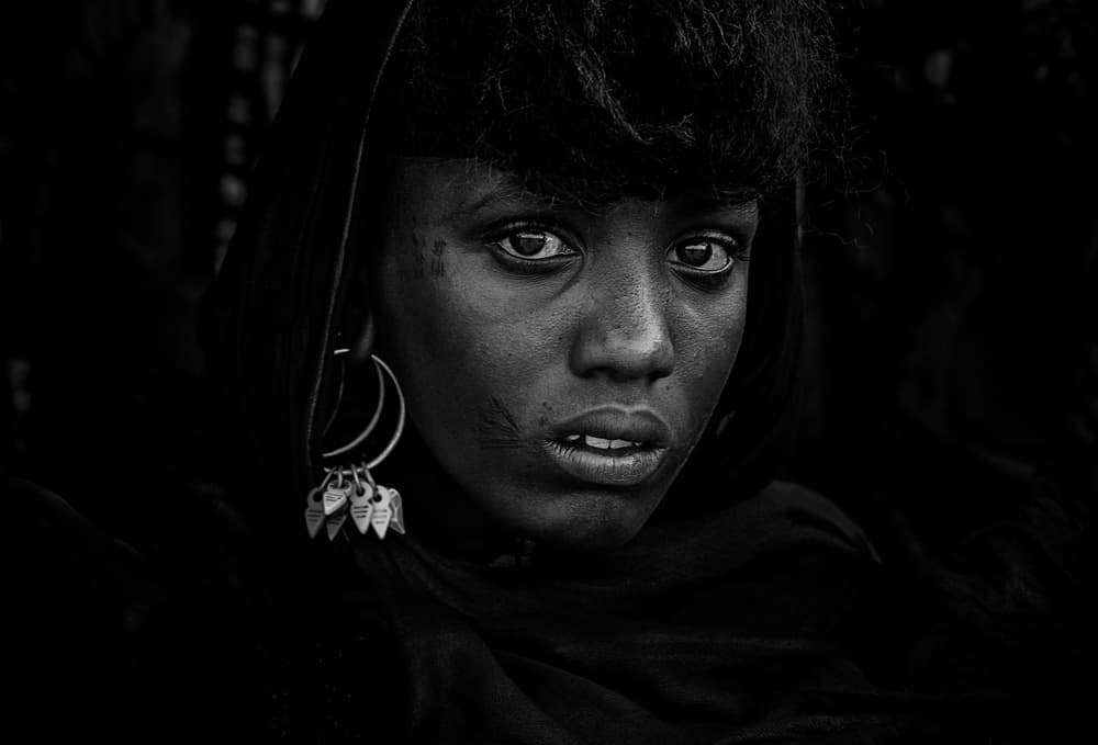Soulful African Portrait by Joxe Inazio Kuesta Garmendia — canvas wall art
