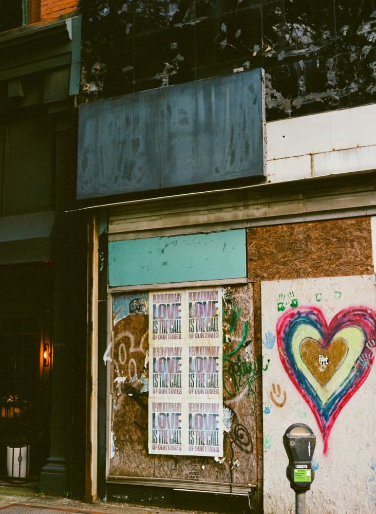 Urban Love Art by Bethany Young — canvas wall art