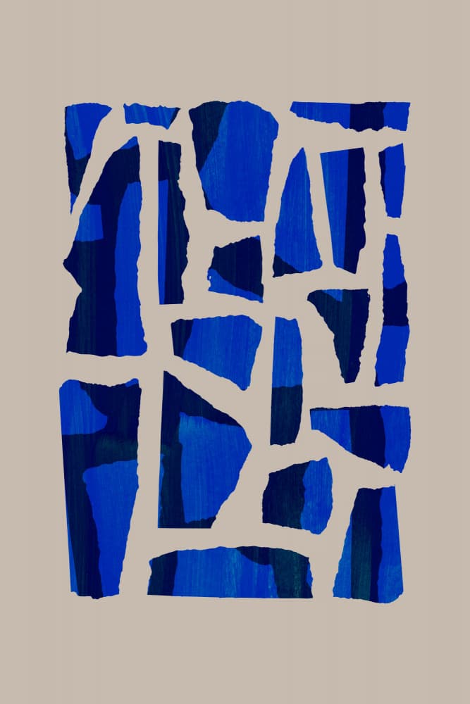 Pieces 24X by Mareike Böhmer — canvas wall art