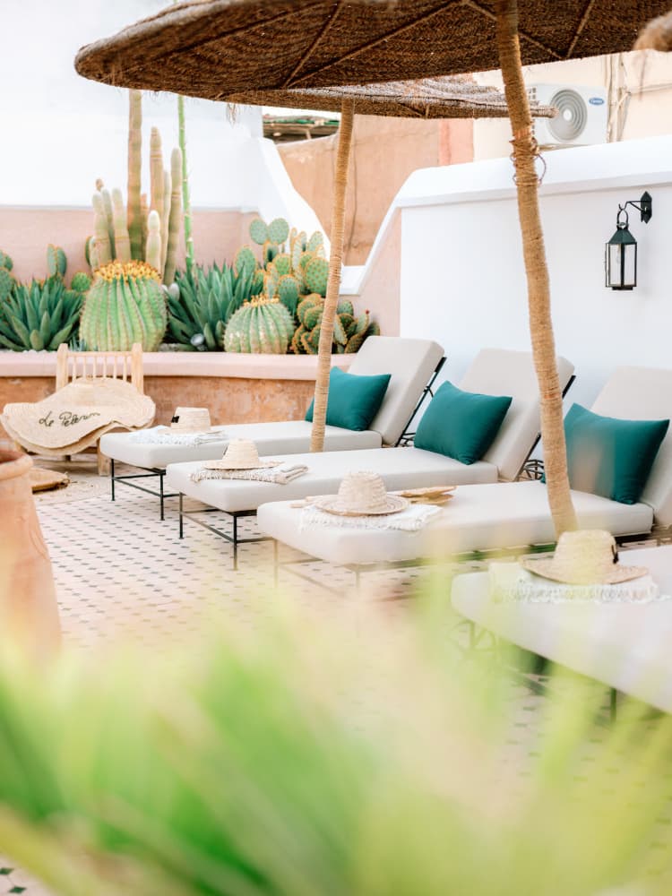 Marrakech Rooftop by Raisa Zwart — canvas wall art