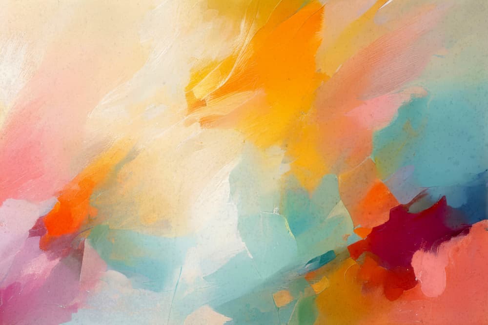 Vibrant Abstract Flow by Alpenglow Workshop — canvas wall art