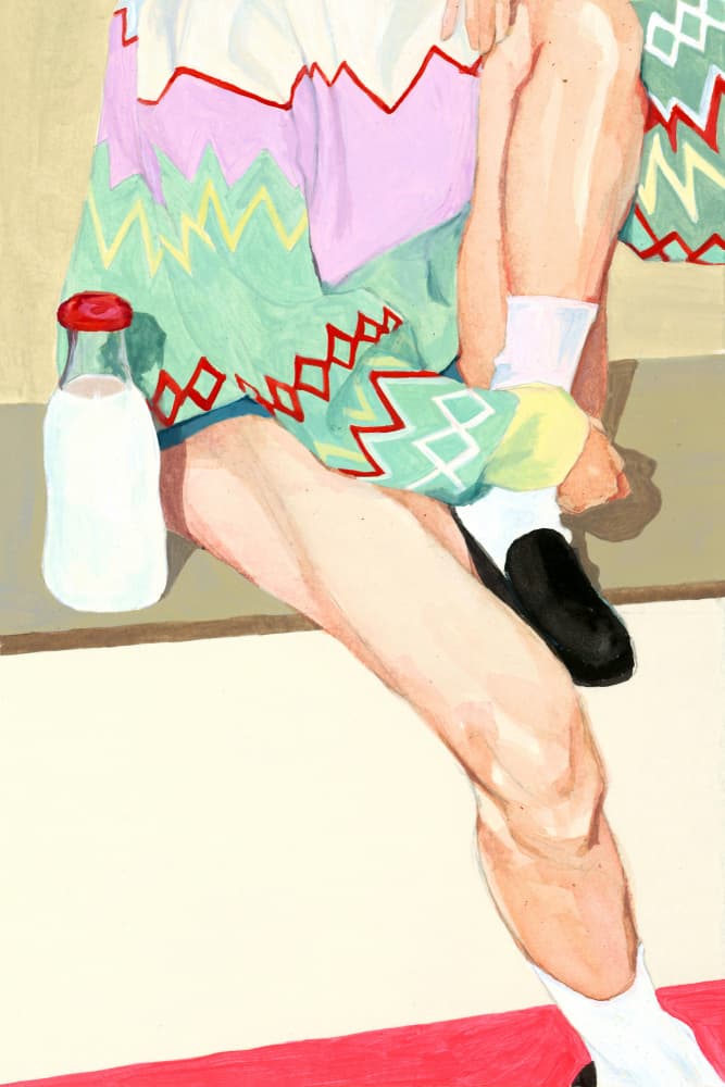 Colorful Sweater Milk by Sophia Novosel — canvas wall art