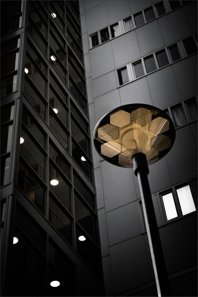 Modern City Light by Gilbert Claes — canvas wall art