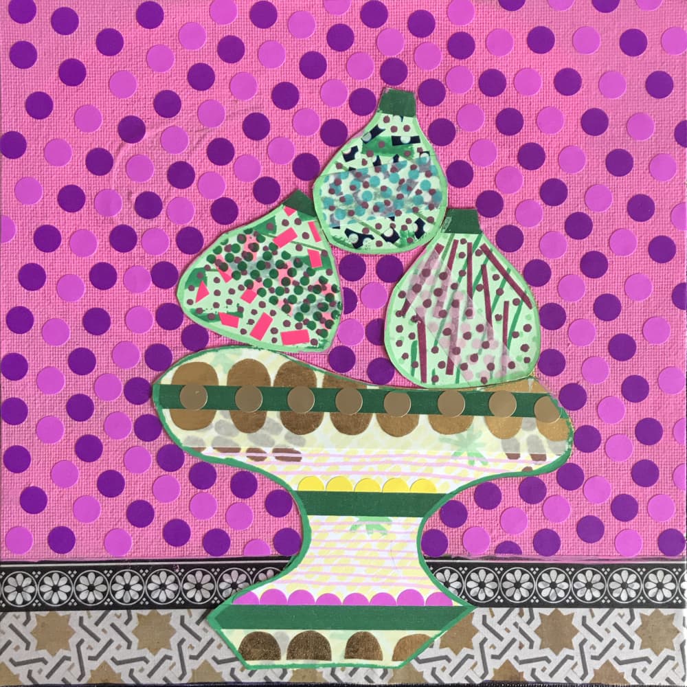 Colorful Fruit Still Life by David Galan — canvas wall art
