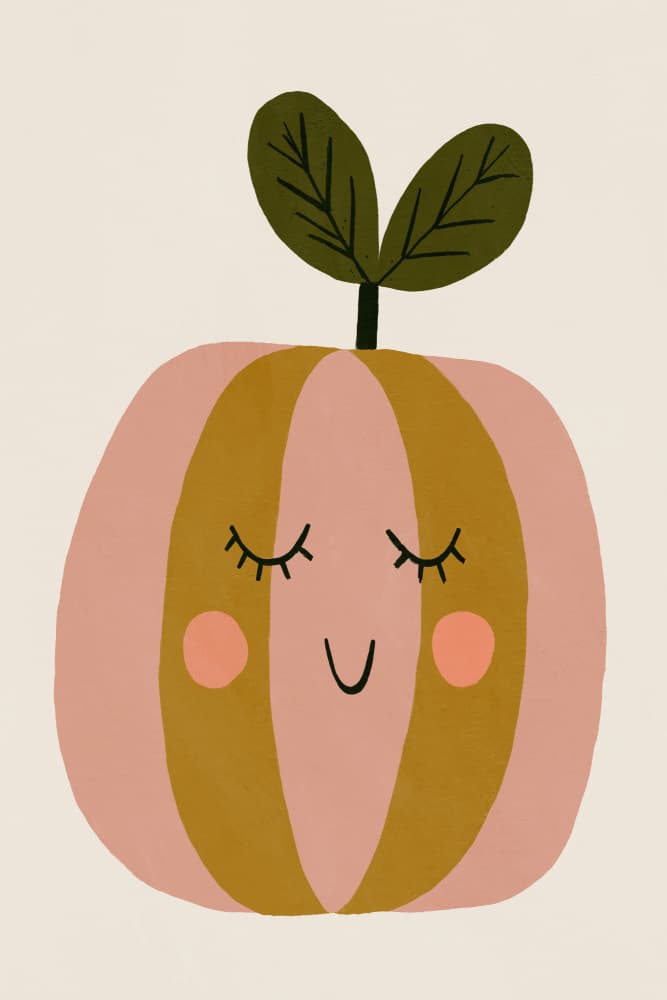 Happyfruit by Treechild — canvas wall art