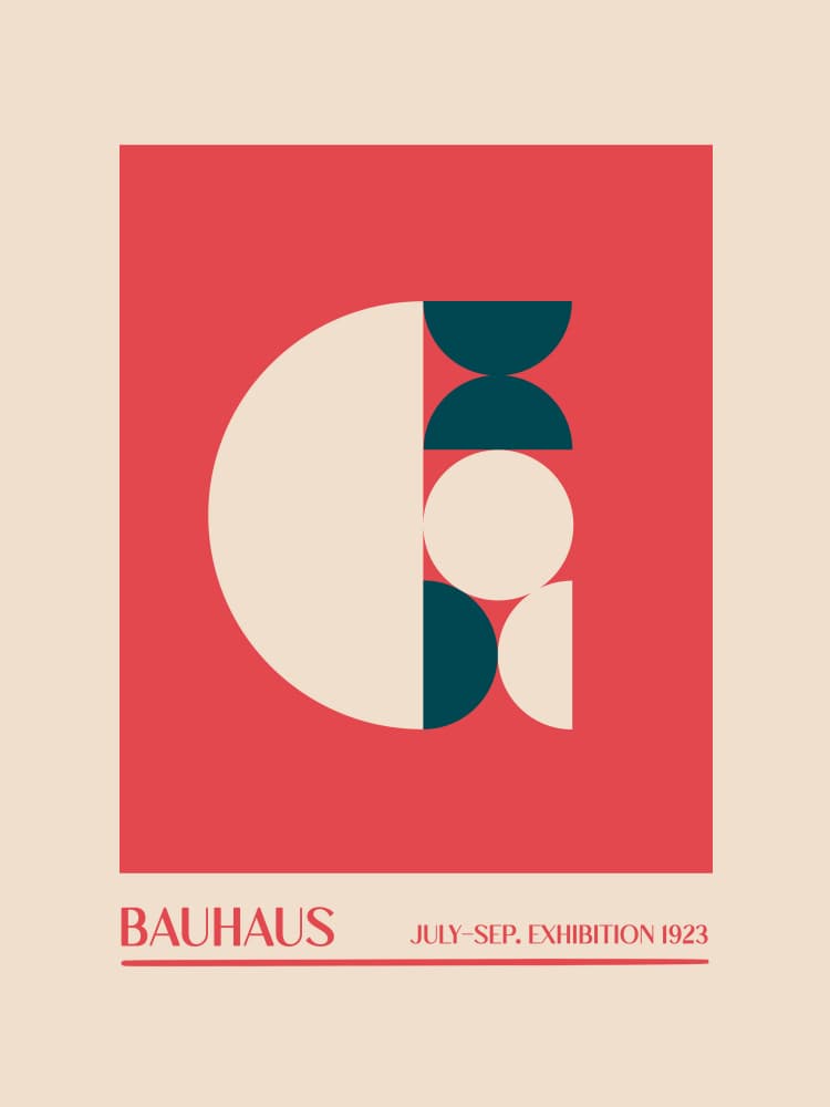 Geometric Harmony by Emel Tunaboylu — canvas wall art