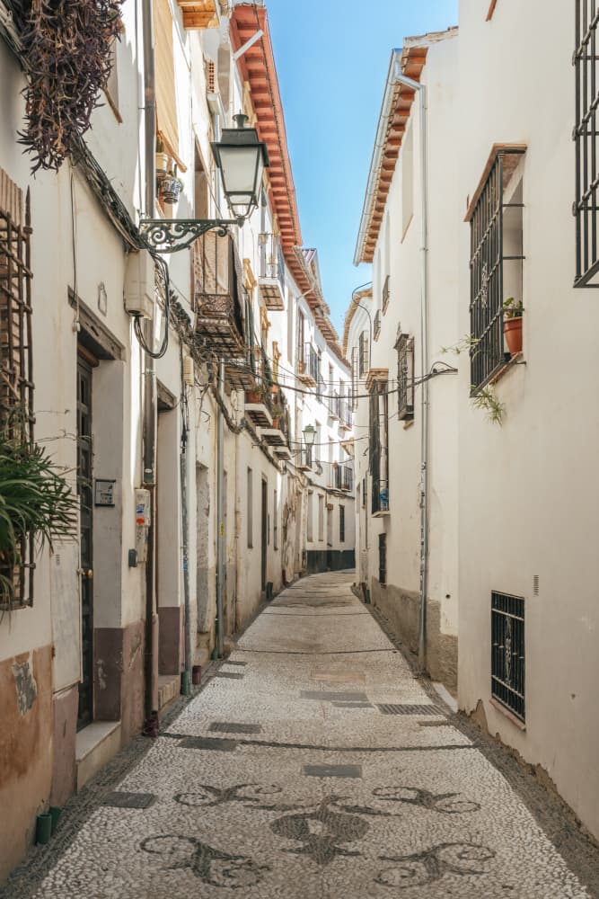 Charming Old Town Alley by Aimee Giles — canvas wall art