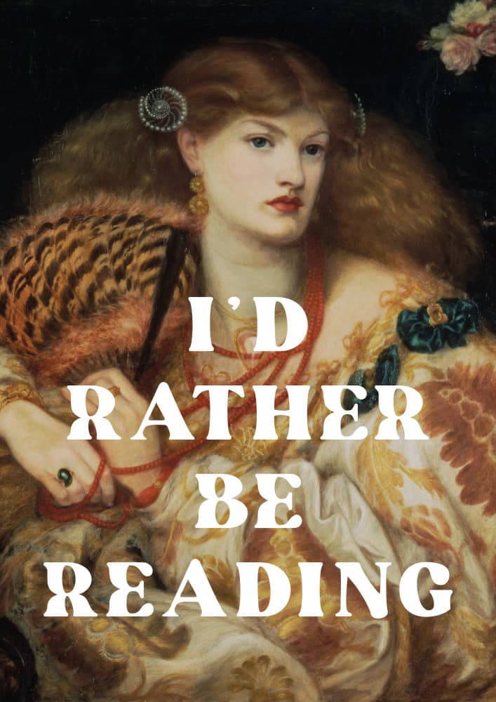 Elegant Lady Reading by Talitha McQueen — canvas wall art