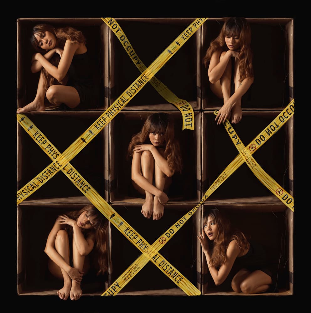 Physical Distancing by Sebastian Kisworo — canvas wall art
