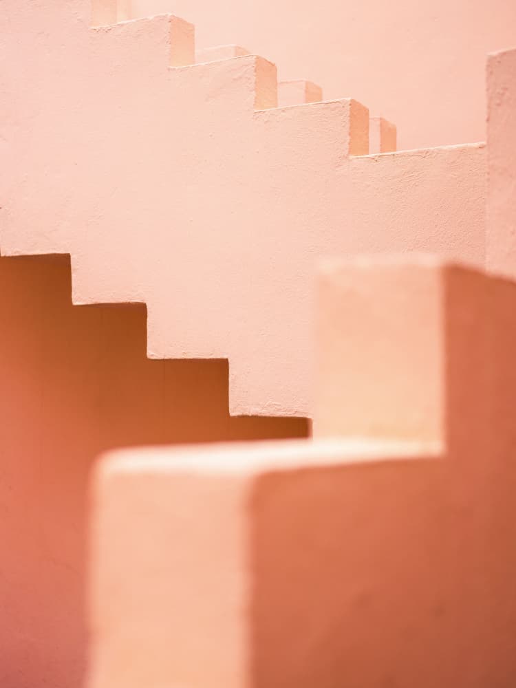 La Muralla Roja Pink by Raisa Zwart — canvas wall art