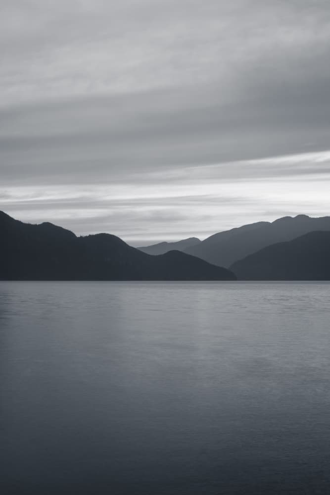 Calm Mountain Lake by Lynann Colligan — canvas wall art