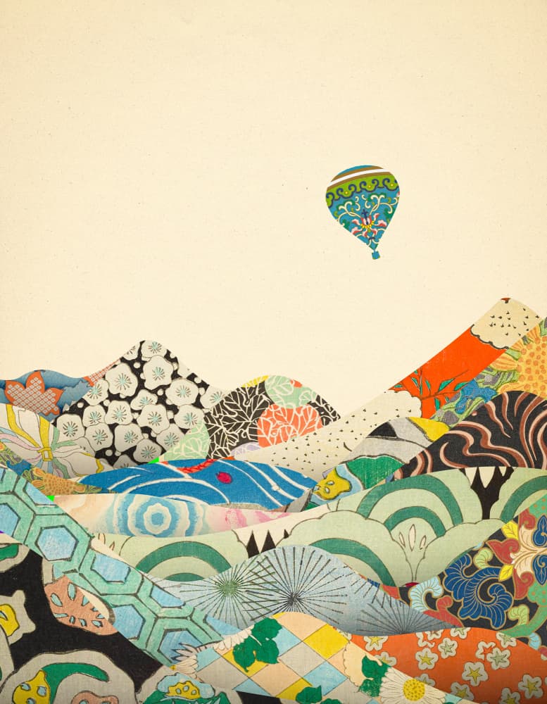 Landscape Pattern #1 by Taudalpoi — canvas wall art