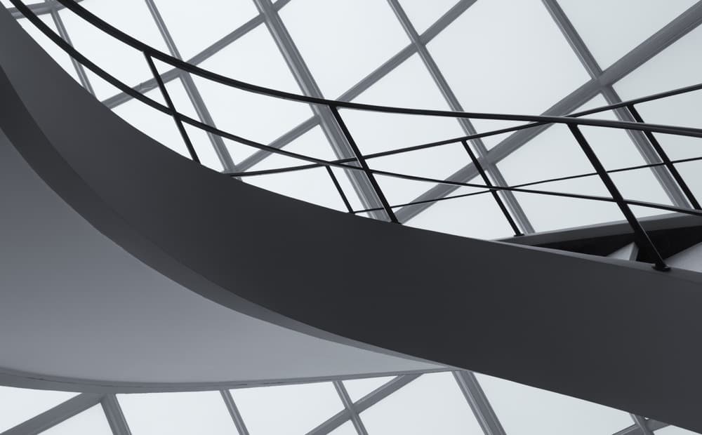 Modern Architectural Curves by Jeroen van de Wiel — canvas wall art