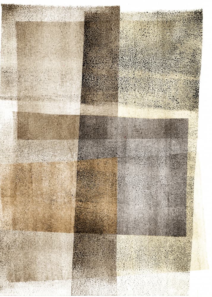 Layered Earth Tones by Alexandra Weise — canvas wall art