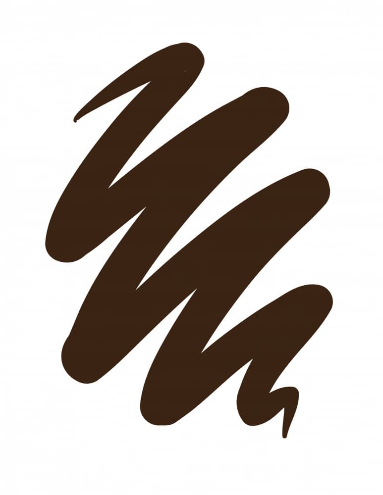Rich Brown Abstract Stroke by Nicholas — canvas wall art