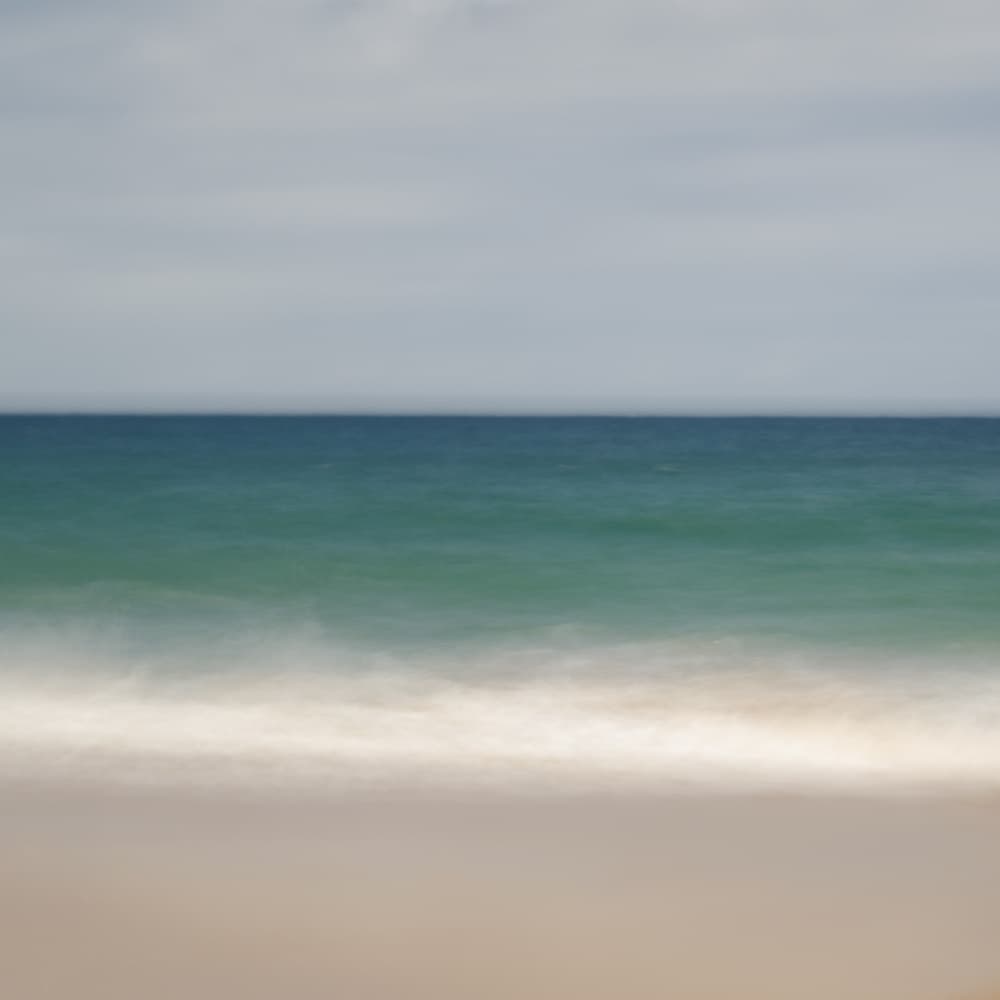 Serene Ocean Waves by Lynann Colligan — canvas wall art